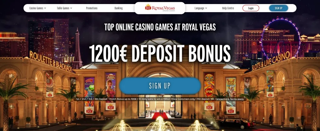 Royal Vegas Casino Review: Games, Software & Features